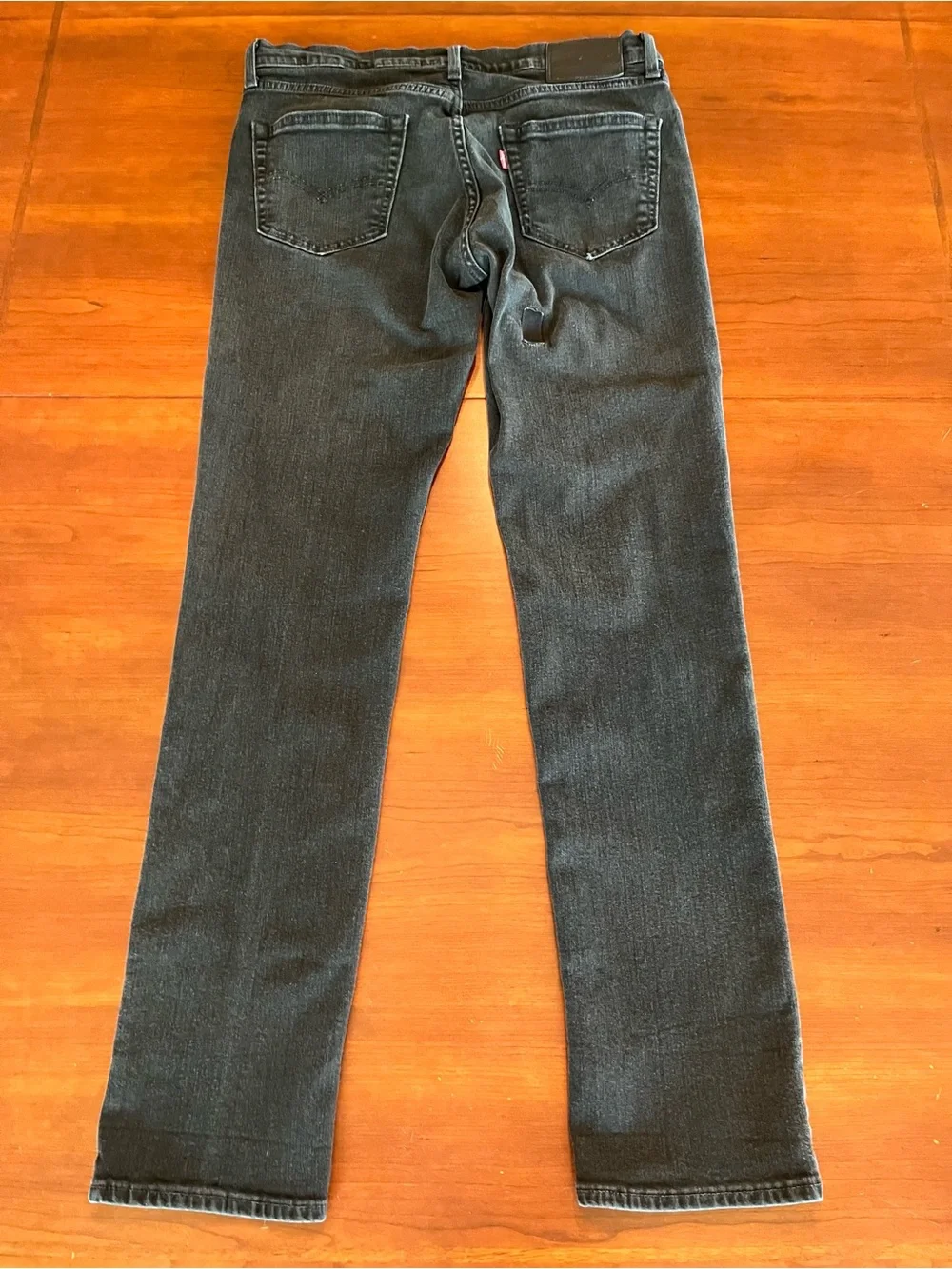 Levi's 511 Slim Fit Black Jean Waterless Men's Denim W33 L34